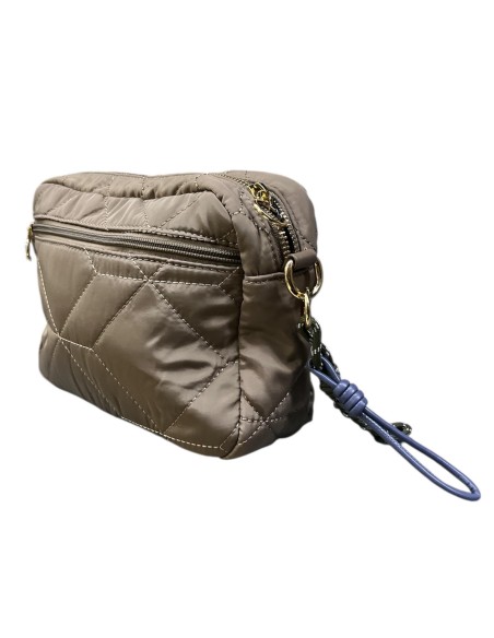 BOLSO ACOLCHADO TAUPE