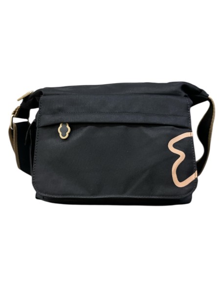 BOLSO NYLON BOLSILLO NUBE NEGRO