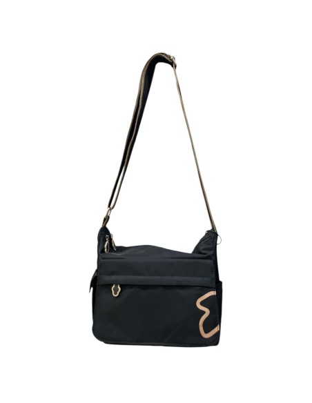 BOLSO NYLON BOLSILLO NUBE NEGRO