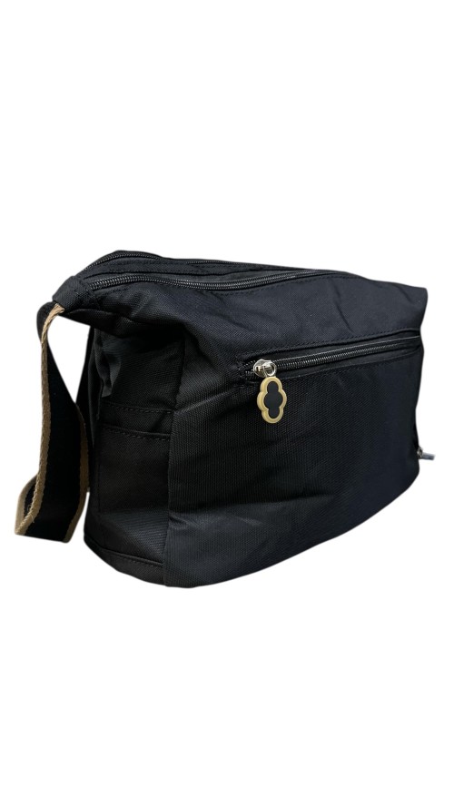 BOLSO NYLON BOLSILLO NUBE NEGRO