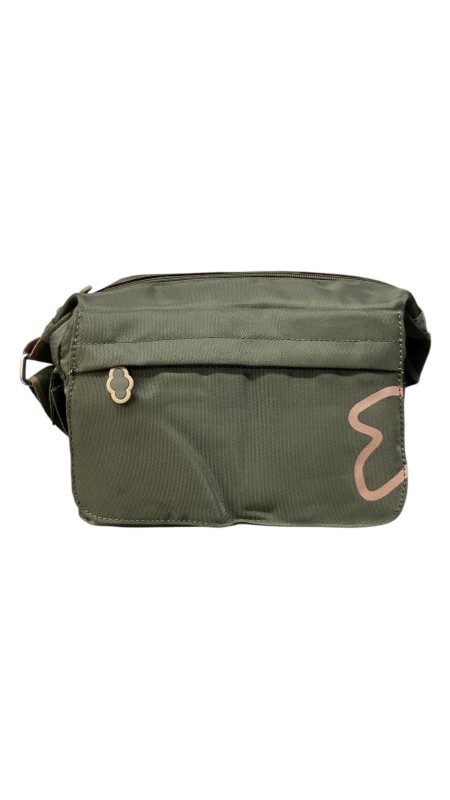 BOLSO NYLON BOLSILLO NUBE VERDE