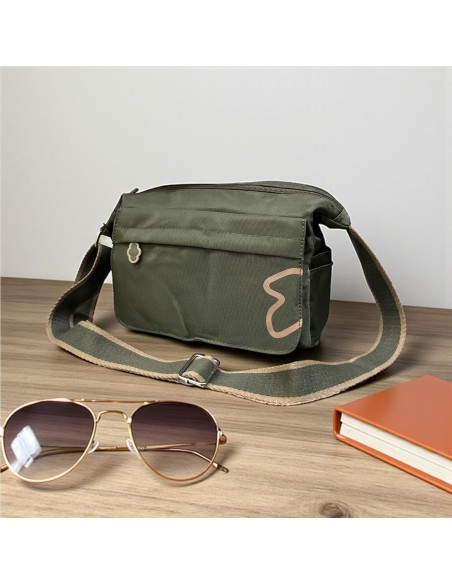 BOLSO NYLON BOLSILLO NUBE VERDE