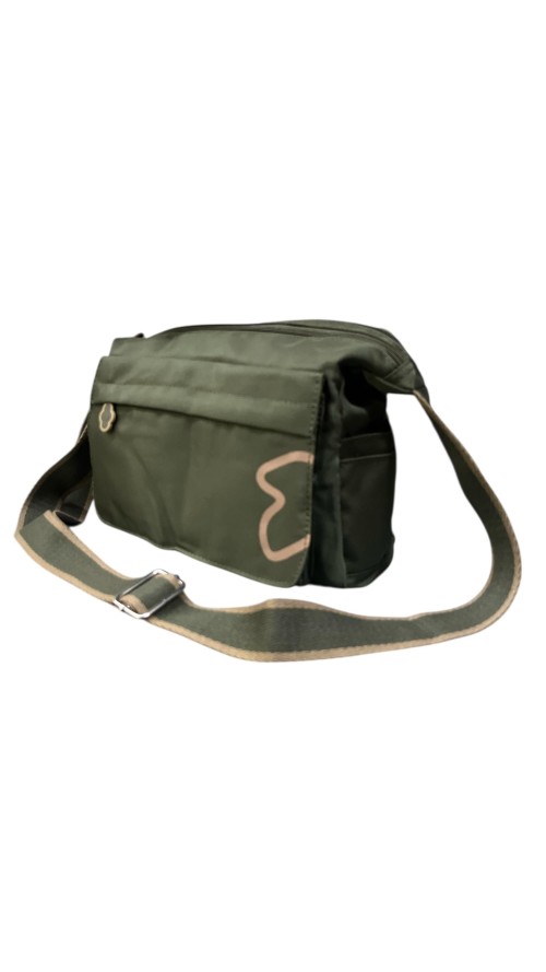 BOLSO NYLON BOLSILLO NUBE VERDE