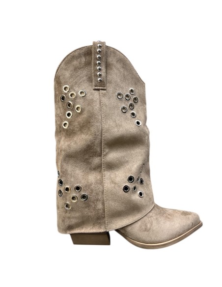 BOTA TACHAS TAUPE