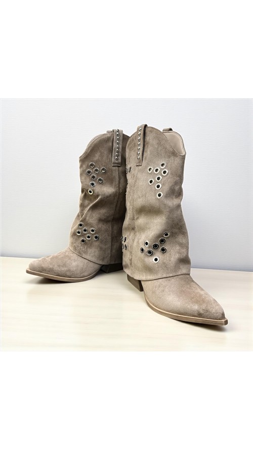 BOTA TACHAS TAUPE