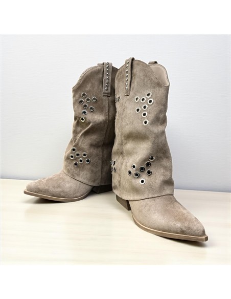 BOTA TACHAS TAUPE