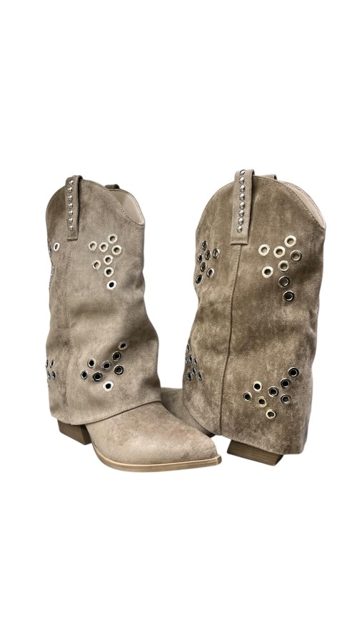 BOTA TACHAS TAUPE
