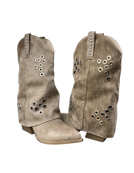 BOTA TACHAS TAUPE