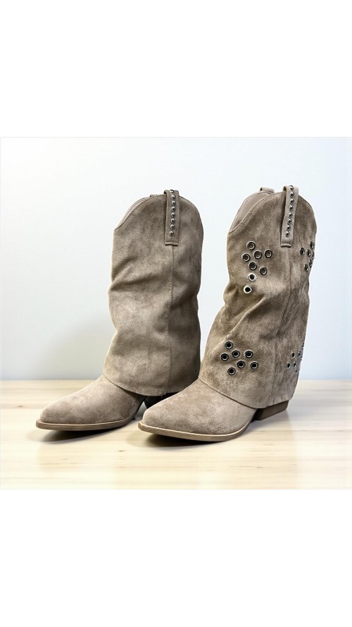 BOTA TACHAS TAUPE