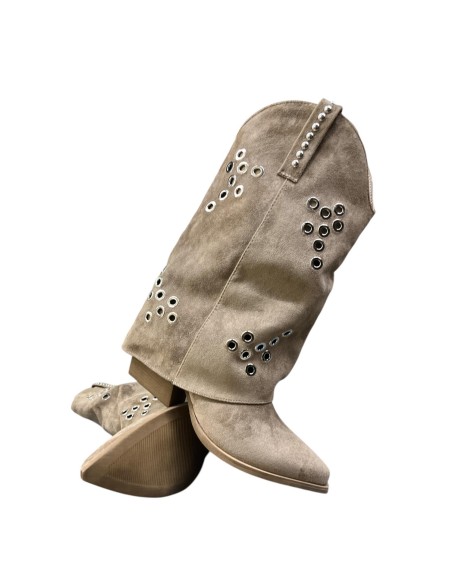 BOTA TACHAS TAUPE