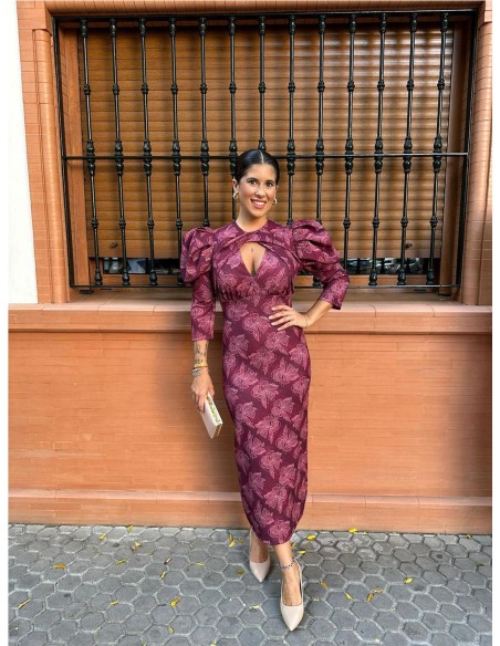 VESTIDO TESLA BEENJENA