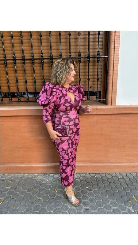 VESTIDO TESLA BUGANVILLA