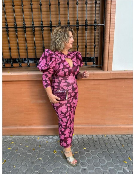 VESTIDO TESLA BUGANVILLA