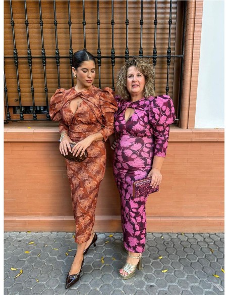 VESTIDO TESLA BUGANVILLA