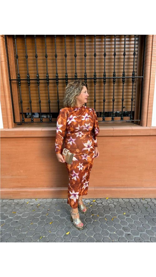 VESTIDO DEBORA TEJA VESTIDO DEBORA TEJA