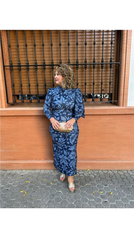 VESTIDO DEBORA AZUL