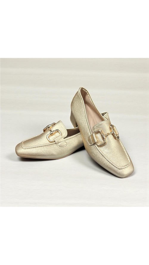 MOCASIN HEBILLA ORO MOCASIN HEBILLA ORO