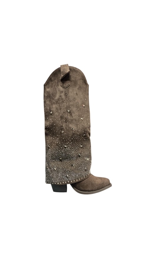 BOTA TACHUELAS MARRON BOTA TACHUELAS MARRON