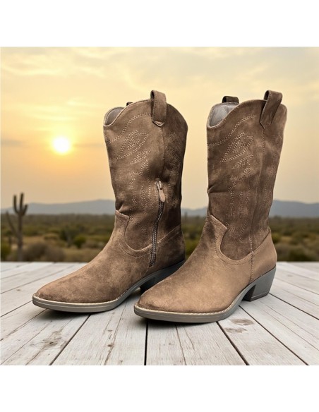 BOTIN TOP VENTAS MARRON