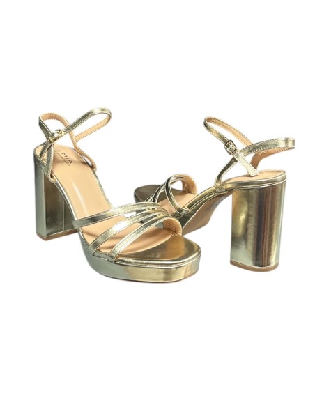 ZAPATO EVENTO PISO COMODO ORO