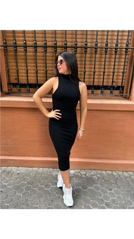 VESTIDO ANGELINA NEGRO