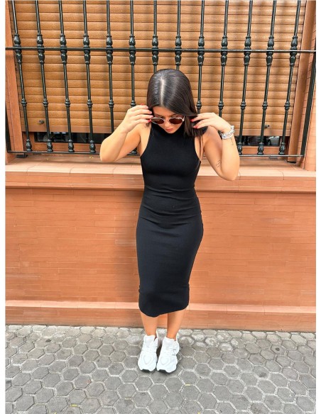 VESTIDO ANGELINA NEGRO