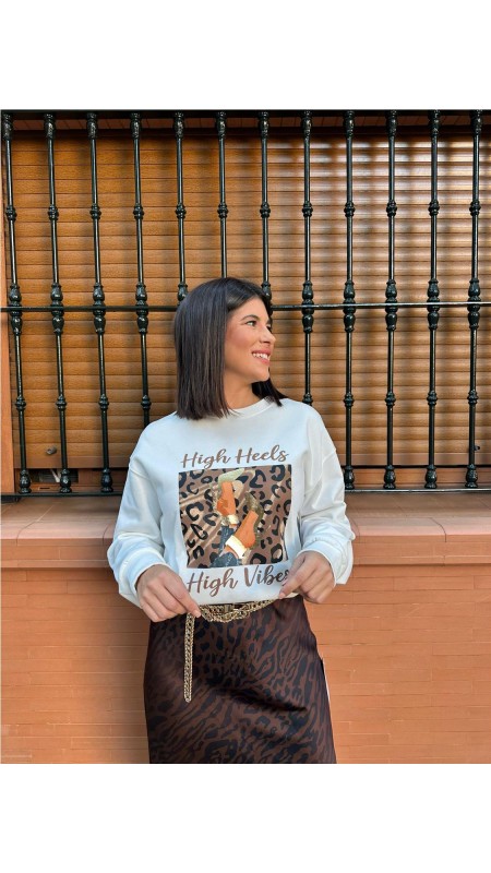 SUDADERA ANIMACION LEOPARDO