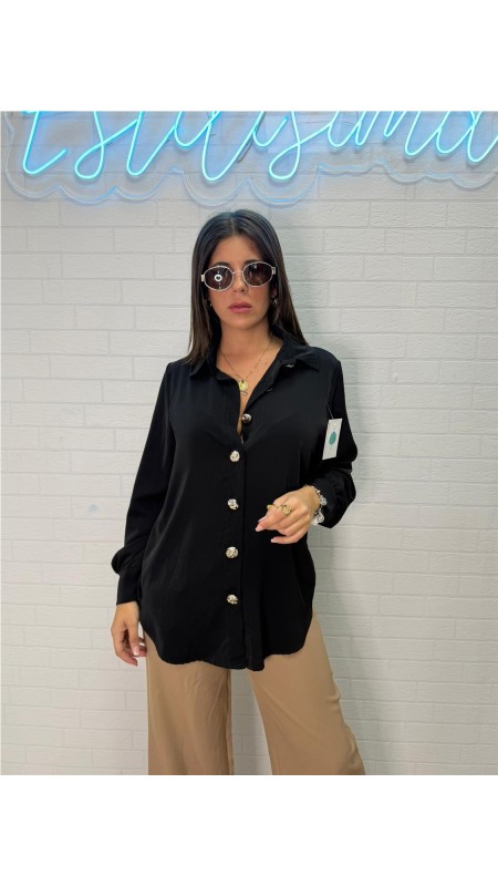CAMISA TALLIN NEGRO