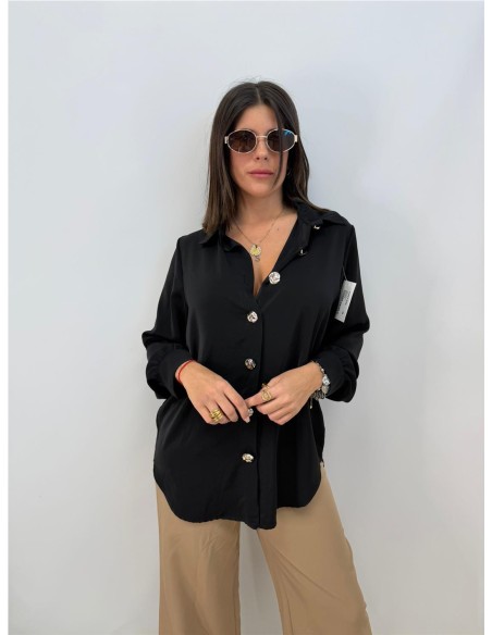 CAMISA TALLIN NEGRO