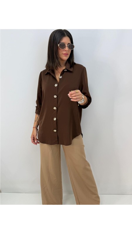 CAMISA TALLIN MARRON 2