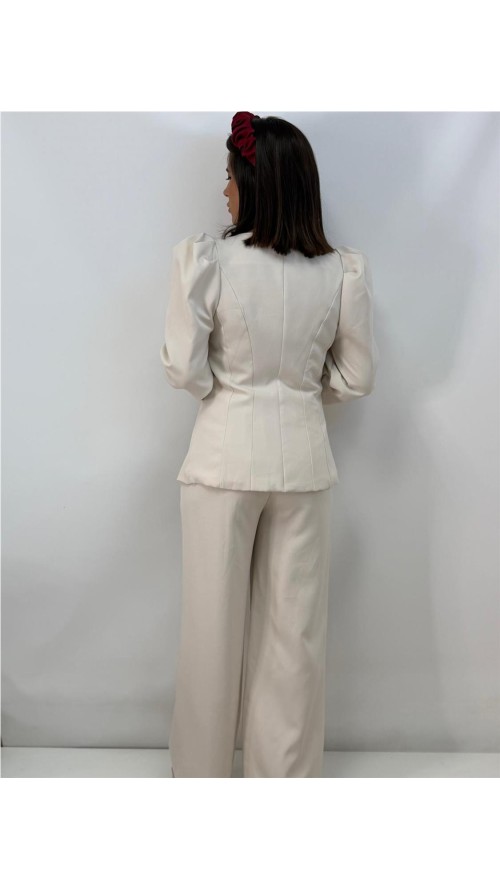 TRAJE CHAQUETA AREVALO BEIG