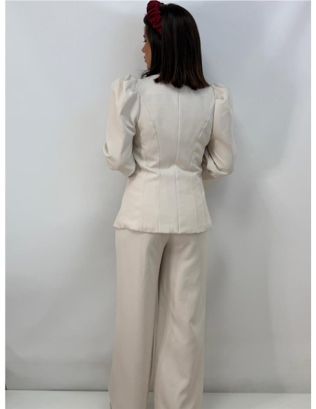 TRAJE CHAQUETA AREVALO BEIG