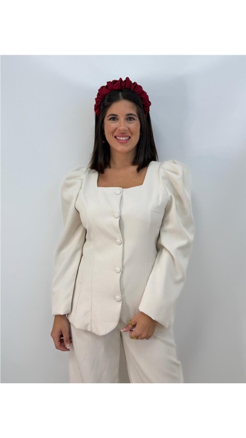 TRAJE CHAQUETA AREVALO BEIG