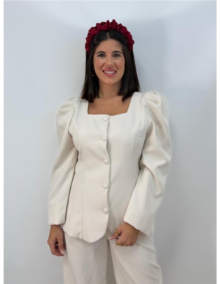 TRAJE CHAQUETA AREVALO BEIG