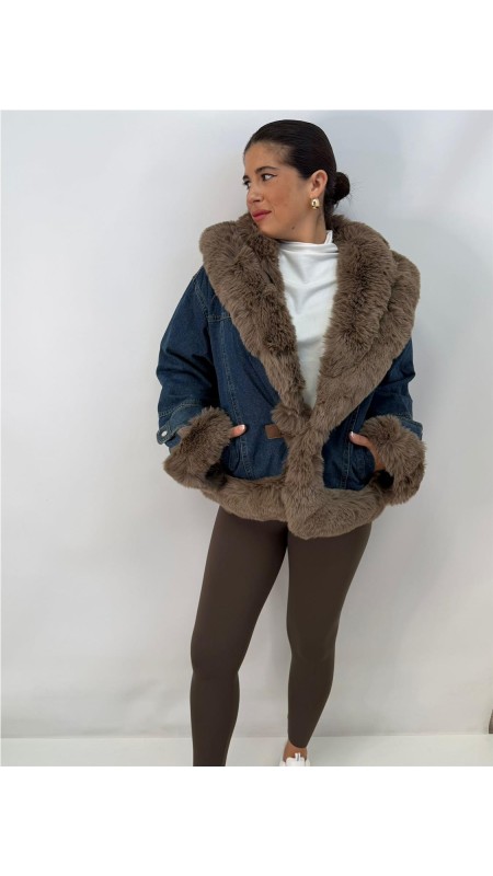 CHAQUETA TOKIO MARRON 2