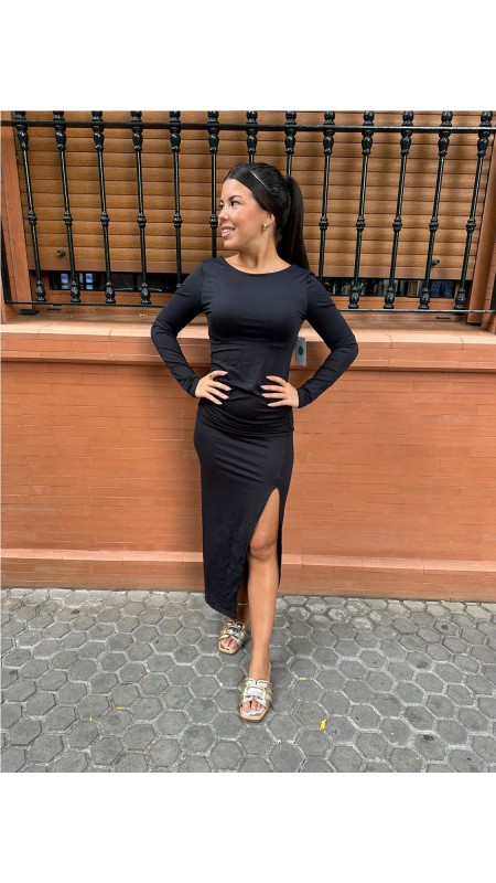 VESTIDO ROUS MARY NEGRO