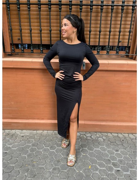 VESTIDO ROUS MARY NEGRO