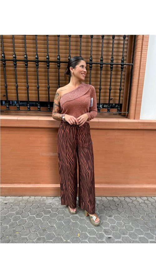 PANTALON SAMARA MARRON