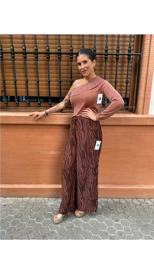 PANTALON SAMARA MARRON