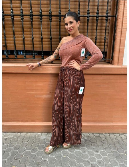 PANTALON SAMARA MARRON