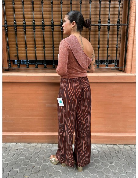 PANTALON SAMARA MARRON