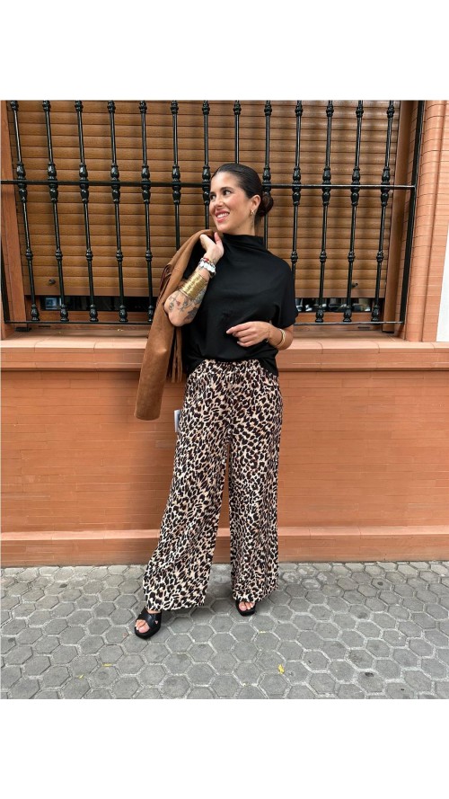 PANTALON SAMARA LEOPARDO