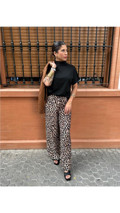 PANTALON SAMARA LEOPARDO