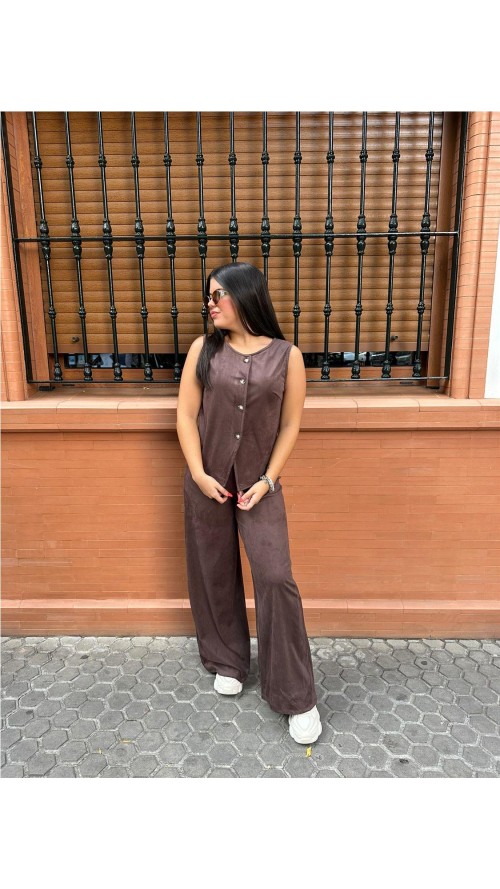 CHALEQUILLO ANTELINA MARRON