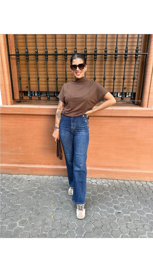 PANTALON AGATA VAQUERO