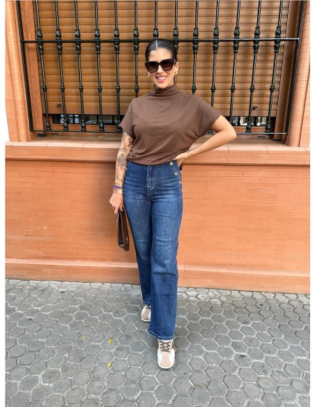 PANTALON AGATA VAQUERO