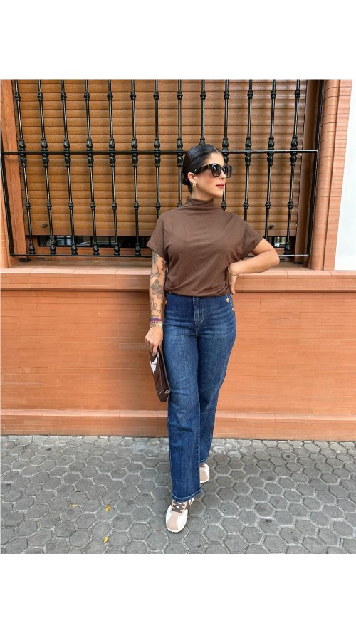 PANTALON AGATA VAQUERO