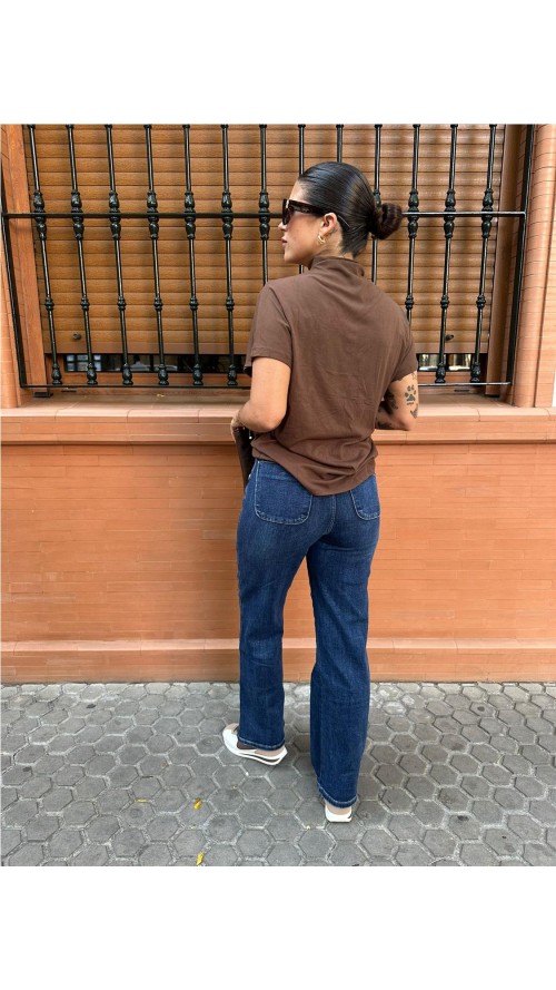 PANTALON AGATA VAQUERO