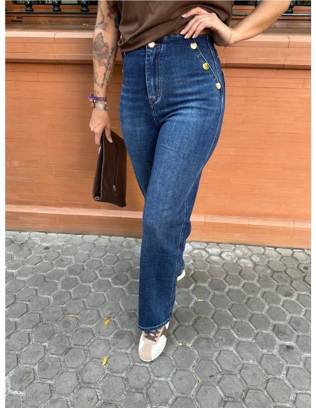PANTALON AGATA VAQUERO