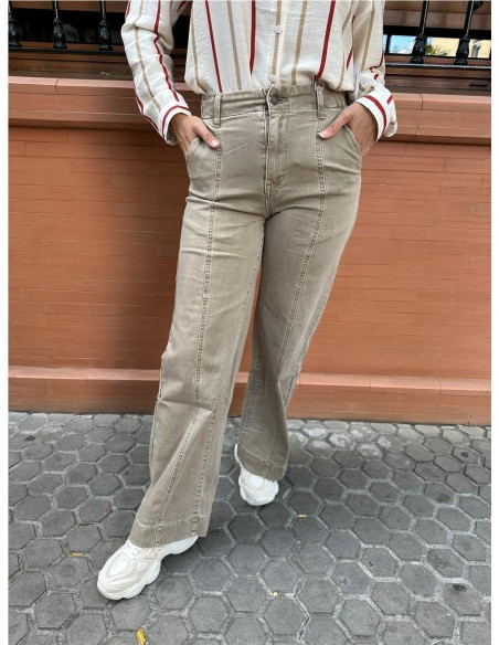 PANTALÓN MARISA TAUPE